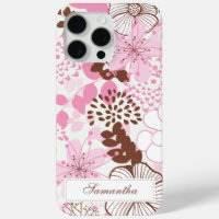 Brown and Pink Spring Garden