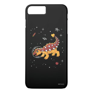 Brown And Tan Ankylosaurus Dinos In Space Case-Mate iPhone Case