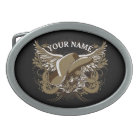 Brown And White Cowboy Hat Sugar Skull