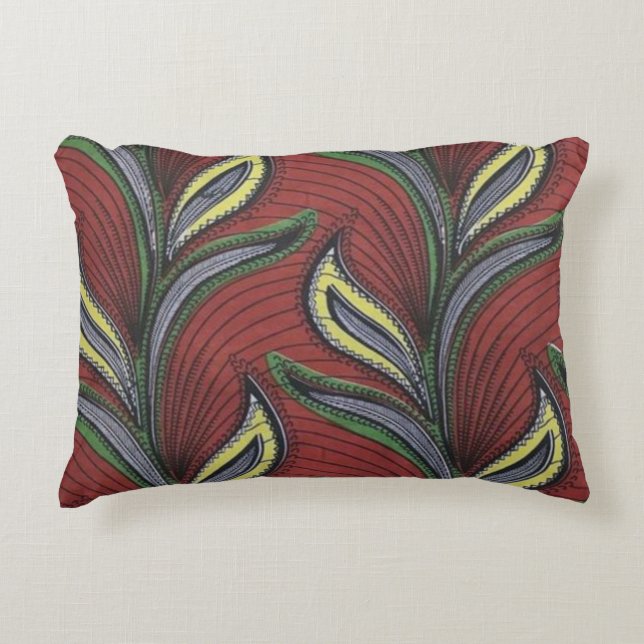 Brown and Yellow Stalks  Decorative Cushion (Front)
