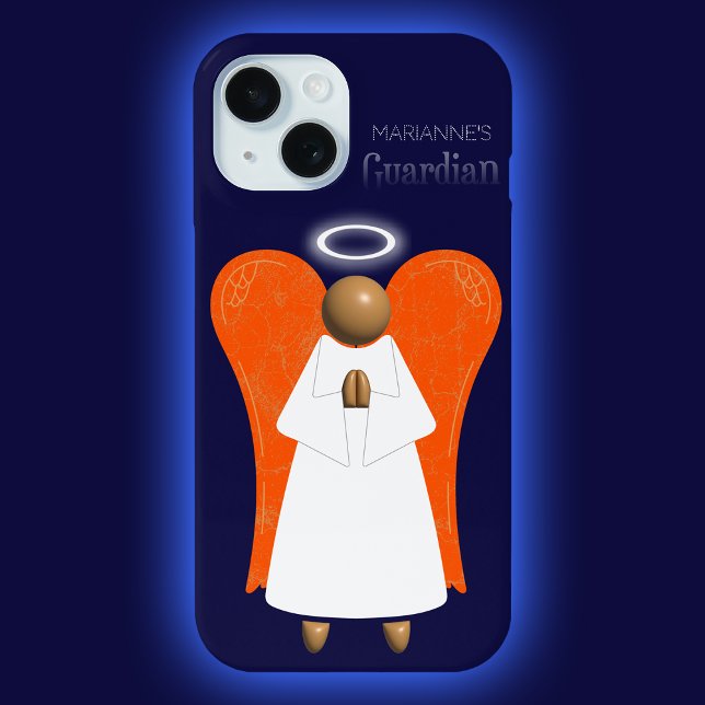 Brown Angel, Guardian Angel  Case-Mate iPhone Case (Creator Uploaded)