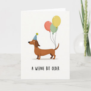 Brown Animal Birthday Card