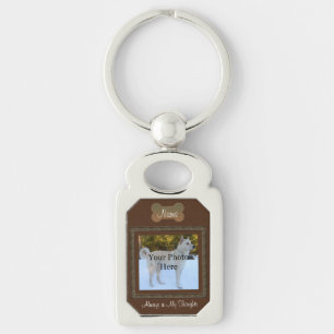 Brown Awesome Dog or Cat Memorial Key Ring