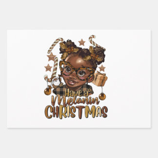 brown baby wrapping paper