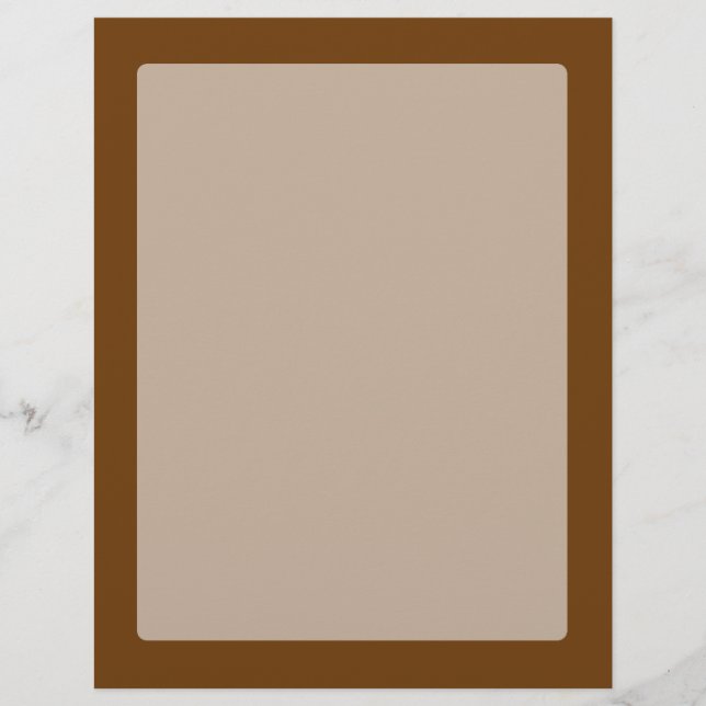 Brown Background Colour You Can Customise (Front)