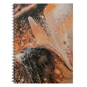 Brown Background Notebook