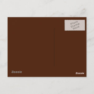 Brown Background on Postcard
