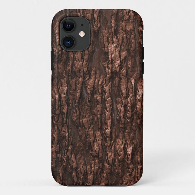 Brown Bark Camo Case-Mate iPhone Case (Back)