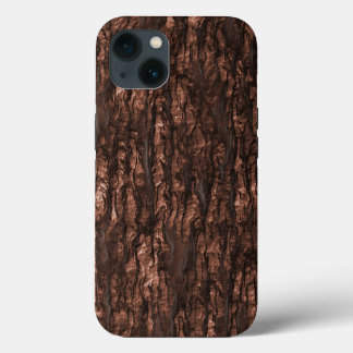 Brown Bark Camo iPhone Case