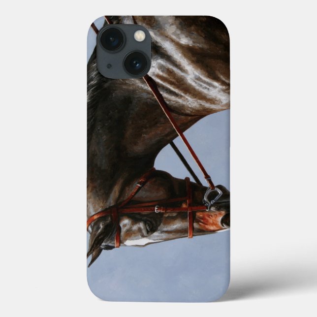Brown Bay Oldenburg Horse Portrait Case-Mate iPhone Case (Back)