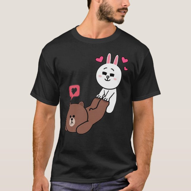 brown bear and cony Classic T-Shirt (Front)