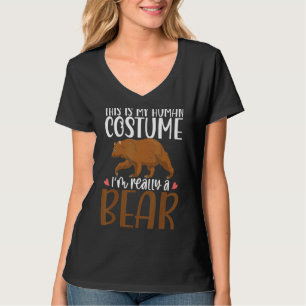 Brown Bear Animal Animal Human Costume Bear T-Shirt