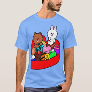 Brown Bear Cony Box Full Of Love T-Shirt