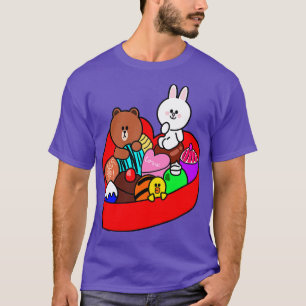 Brown Bear Cony Box Full Of Love T-Shirt