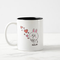 Brown bear cony bunny love