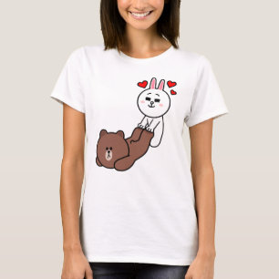 Brown bear cony bunny rabbit be my lover150 T-Shirt