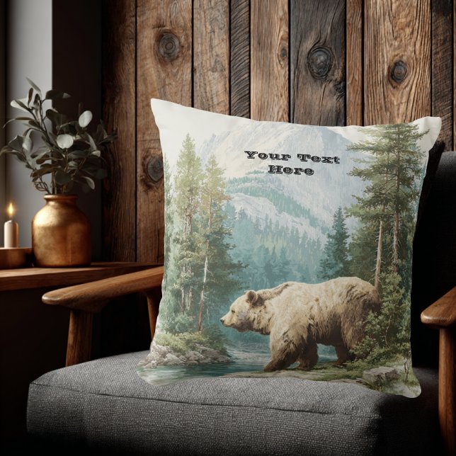 Brown Bear Cushion (Brown Bear Collection)