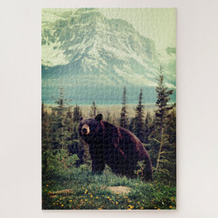 Brown Bear in the Mountains Jigsaw Puzzle