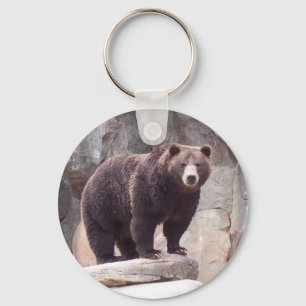 Brown Bear Key Ring