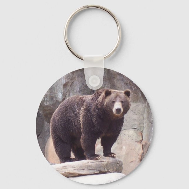 Brown Bear Key Ring (Front)