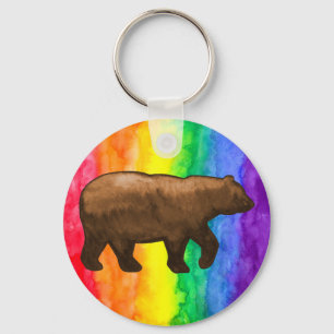 Brown Bear Keychain