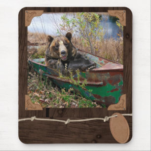 Brown Bear Mouse Mat