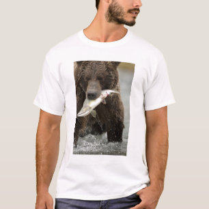 Brown bear, or Coastal Grizzly Bear, Ursus T-Shirt