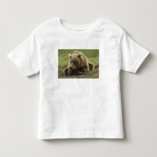 Brown bear, or Coastal Grizzly Bear, Ursus Toddler T-Shirt