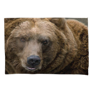 Brown Bear Pillowcase