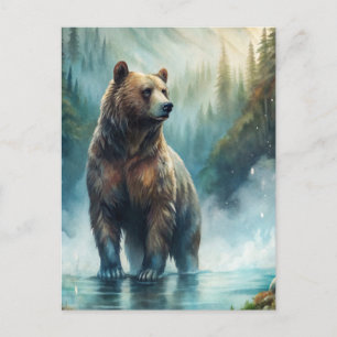 Brown Bear Postcard