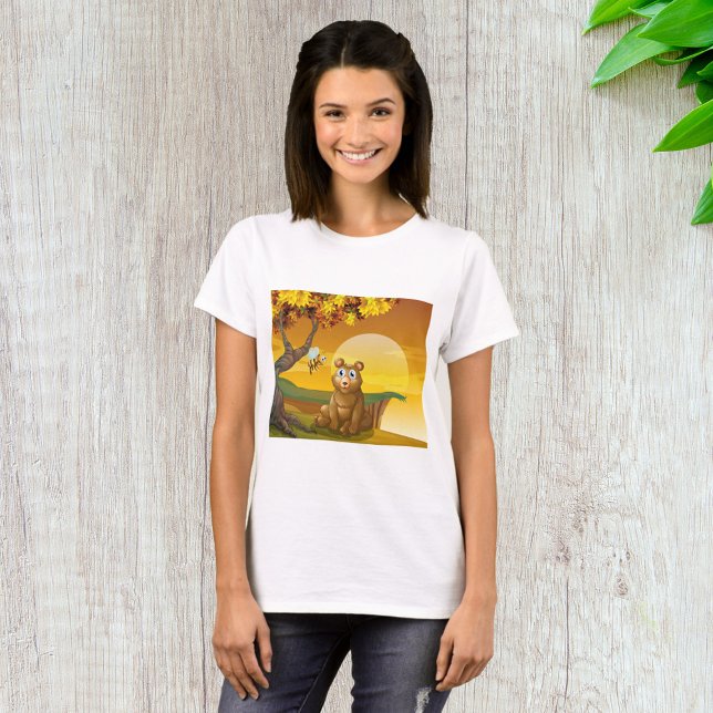 Brown Bear Sunset T-Shirt (Creator Uploaded)