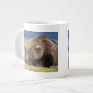brown bear, Ursus arctos, grizzly bear, Ursus 8 Large Coffee Mug