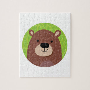 Brown Bear - Woodland Friends Jigsaw Puzzle