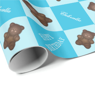 Brown Bear Wrapping Paper