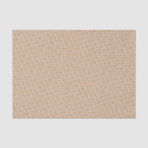 Brown Beige Football Tissue Paper