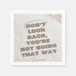  Brown & Beige Grunge Paper  Napkin