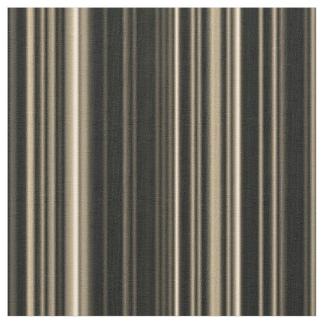 Brown Beige taupe retro stripe  fabric (Close Up)