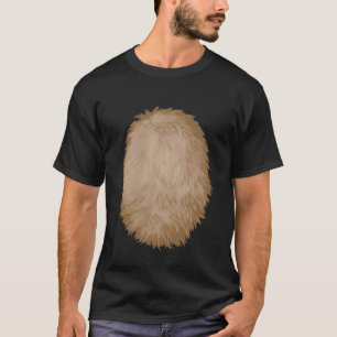 Brown Belly Dog Monkey Horse Reindeer Bear Cosplay T-Shirt