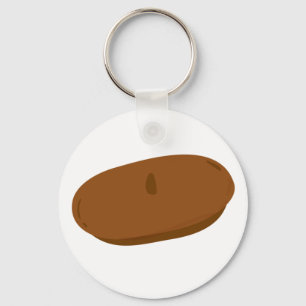 Brown Beret Key Ring
