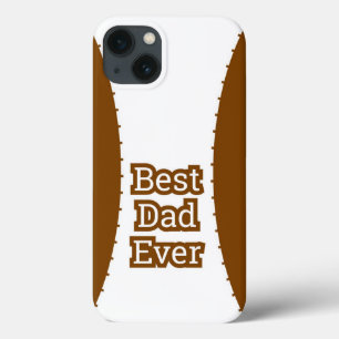 Brown Best Dad Ever Classic iPhone Case