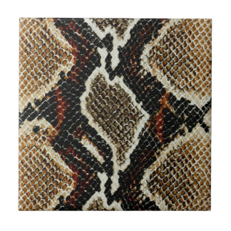 brown black beige animal print snake print tile