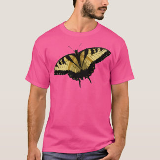 Brown Black Butterfly Beautiful Moth Butterflies M T-Shirt