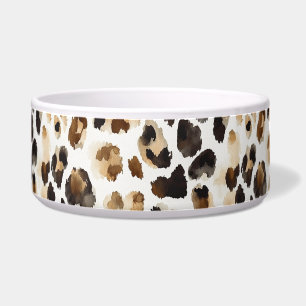 Brown Black Leopard Animal Print