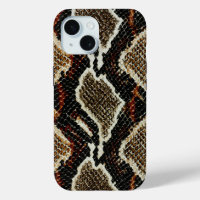 brown black red animal print snake skin