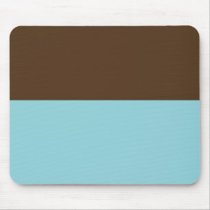 Brown & Blue Mousepad