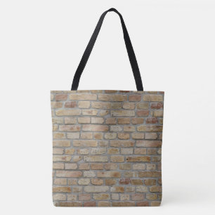 Brown Brick Wall A Novelty Design  Tote Bag
