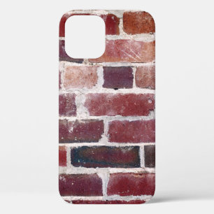 Brown brick wall iPhone 12 case