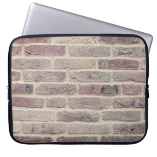Brown Brick Wall Laptop Sleeve