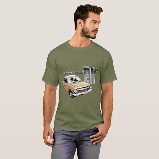 Brown/bronze  Aussie EH Holden, 1963, 1964,1965 T-Shirt (Front Full)
