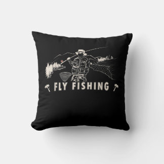 Brown Brook Trout Fly Fishing Gift Fisherman Line Cushion